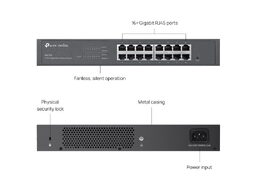 Switch TP-Link ES216G 16x GLan, Omáda SDN