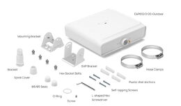 WiFi router TP-Link EAP650 D120-Outdoor venkovní AP, 1x GLAN, 2,4 a 5 GHz, AX3000, Omáda SDN