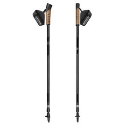 Spokey PEAK Hole Nordic Walking, 2dílné, černé