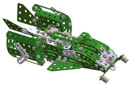 Stavebnice MERKUR Helikopter Set 40 modelů 515ks v krabici 36x27x5,5cm