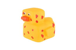 Kačenka pixel do vany guma 8x10cm 4 barvy 24ks v boxu