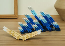 Plus-Plus Inspired - Hokusai