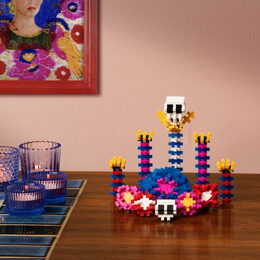 Plus-Plus Inspired - Frida Kahlo