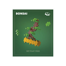 Plus-Plus Kytky Zelená bonsaj