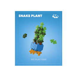 Plus-Plus Kytky Snake Plant