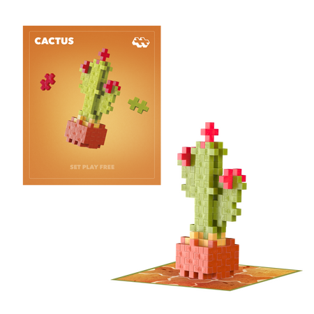 Plus-Plus Kytky Kaktus
