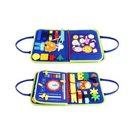 2Kids Toys Senzorická busy kniha Dinosauři 4