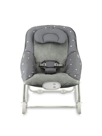 Vibrační lehátko s melodiemi MoMi LAPIS tmavě šedé