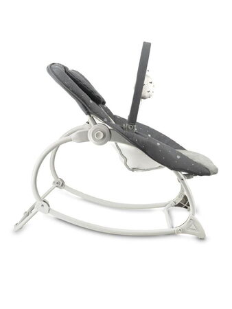 Vibrační lehátko s melodiemi MoMi LAPIS tmavě šedé