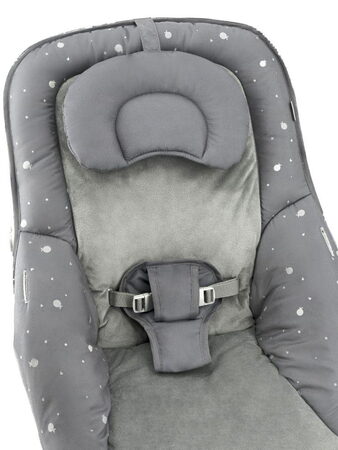 Vibrační lehátko s melodiemi MoMi LAPIS tmavě šedé