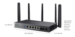 Router TP-Link DR3650v-4G VPN WiFi 6, 1x GWAN + 4x GLAN, 1x DSL, 2x FXS, USB,  Omáda SDN