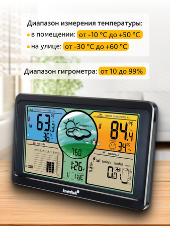 Meteorologická stanice Levenhuk Wezzer PLUS LP70