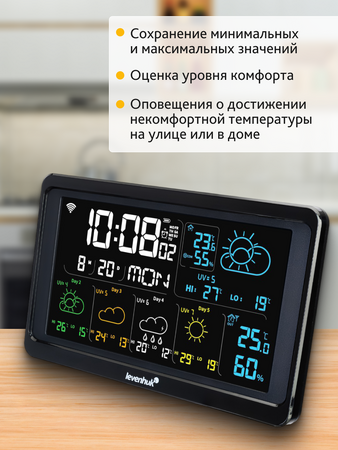 Meteorologická stanice Levenhuk Wezzer PLUS LP80