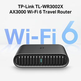 WiFi router TP-Link TL-WR3002X cestovní, AX3000, WiFi 6, 1x 2,5GWAN, 1x GLan, USB, 2,4/5GHz