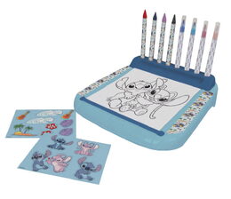 Lilo a Stitch stojan s omalovánkami a barvami