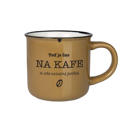 Kameninový plecháček - Čas na kafe