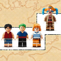 LEGO® ONE PIECE 75637 Klaun Buggy a jeho cirkusový stan