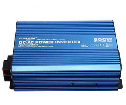 Napěťový měnič Carspa P600-12, 12V/230V 600W čistá sínusovka