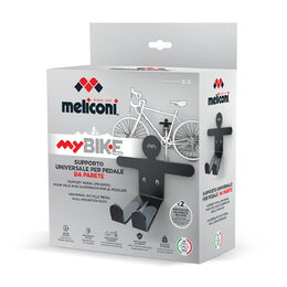 Nástěnný držák na kolo Meliconi, 489003, pevný, pedálový, univerzální, nosnost