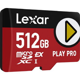 microSDXC PLAY PRO 512GB Express 7 LEXAR