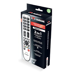Dálkový ovladač Meliconi Gumbody Pratico 2+