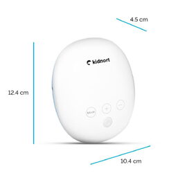 Odsávačka mateřského mléka Kidnort Apning bílá