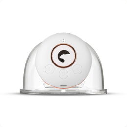 Odsávačka mateřského mléka Kidnort Hyggelig bílá