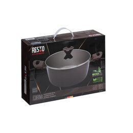 RESTO 93019 Hrnec s pokličkou 24 cm, 4.7 l