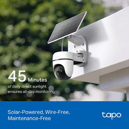Kamera TP-Link Tapo C610 KIT 3MPx, venkovní, IP PTZ, WiFi baterie, přísvit, sol. panel