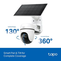 Kamera TP-Link Tapo C610 KIT 3MPx, venkovní, IP PTZ, WiFi baterie, přísvit, sol. panel