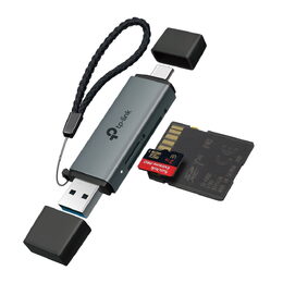 Čtečka karet TP-Link UA430D USB3.0 Typ C, microSD/SDHC/SDXC