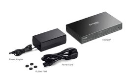 Switch TP-Link ES210GP 1x GLan, 8x GLan s PoE+, 1x SPF combo, 63W, Omáda SDN