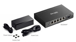 Switch TP-Link SG2206MP 5x GLan/PoE+, 1x SFP, 63W, Omáda SDN