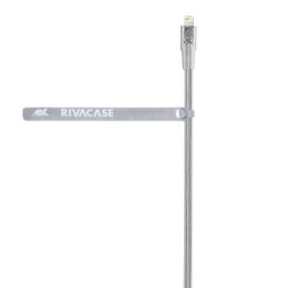 Riva 6001 TR1 Mfi Apple Lightning kabel 1,2m, transparentní