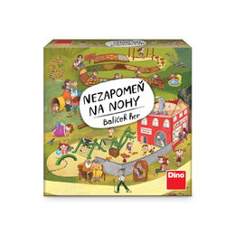 Dino Edukační hra Nezapomeň na nohy