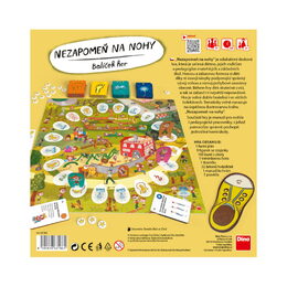 Dino Edukační hra Nezapomeň na nohy