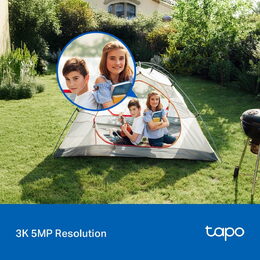 Kamera TP-Link Tapo C236 IP, 5MPx, WiFi, přísvit, venkovní/vnitřní