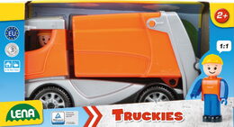 Lena 1623 Auto popeláři Truckies plast 25 cm v krabici 24m+