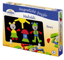 Detoa Magnetické puzzle Medvědi