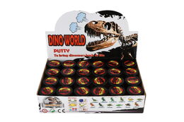 Sliz - hmota 80g Dinosaurus 6cm asst 24ks v boxu