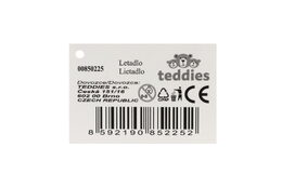 Letadlo s očima mávající křídla na natažení plast 8cm 6 barev 12ks v boxu