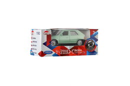 Auto Welly Škoda 1:60 kov/plast 7cm mix druhů na volný chod v krabičce 10x4x4cm 36ks v boxu