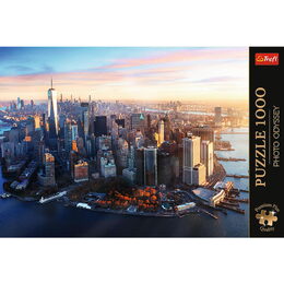 Puzzle Premium Plus - Photo Odyssey: Manhattan, New York 1000 dílků 68,3x48cm v krabici 40x27x6cm
