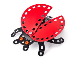 Stavebnice MERKUR Beruška 37ks v krabici 13x18x5cm