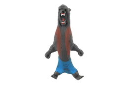 Příšera antistresová natahovací plněná pískem 270g silikon 15cm 4 druhy v sáčku 12ks v boxu