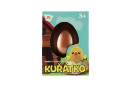 Vejce líhnoucí a rostoucí kuřátko v krabičce 8x10,5cm 12ks v boxu