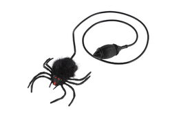 Pavouk skákající plyš/plast 7cm v sáčku 14x19x3cm