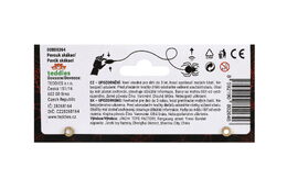 Pavouk skákající plyš/plast 7cm v sáčku 14x19x3cm