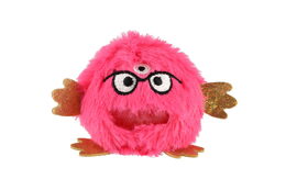 Příšerka plyšová antistresová mačkací 8cm 3 barvy 12ks v boxu