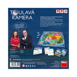 Toulavá kamera rodinná společenská hra v krabici 24x24x6cm